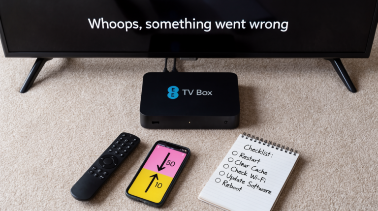 EE TV Box Netflix not working