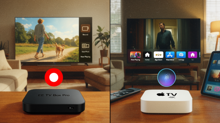EE TV Box Pro vs Apple TV 4K
